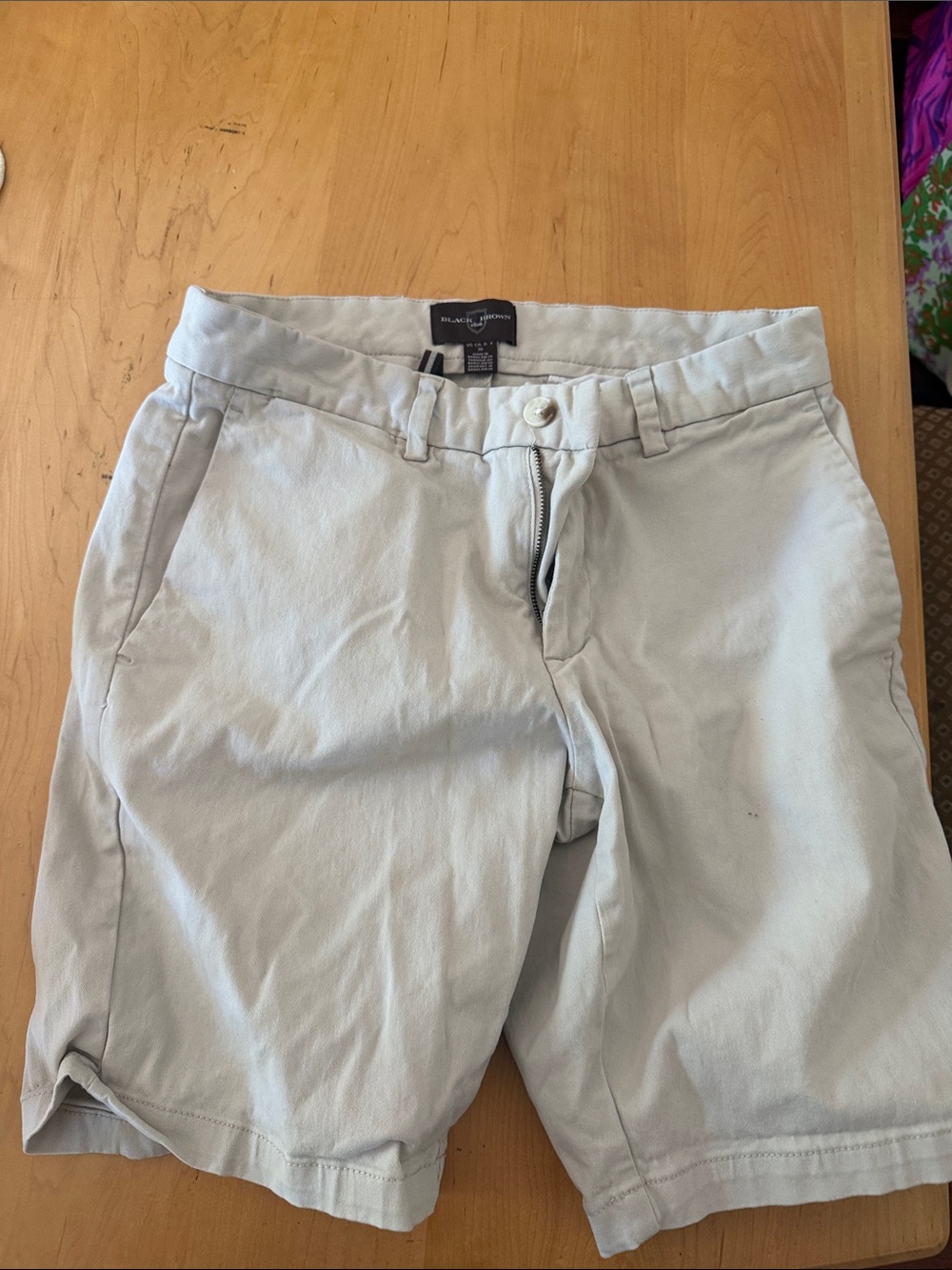 Black Brown 1826 Khaki Men's Shorts